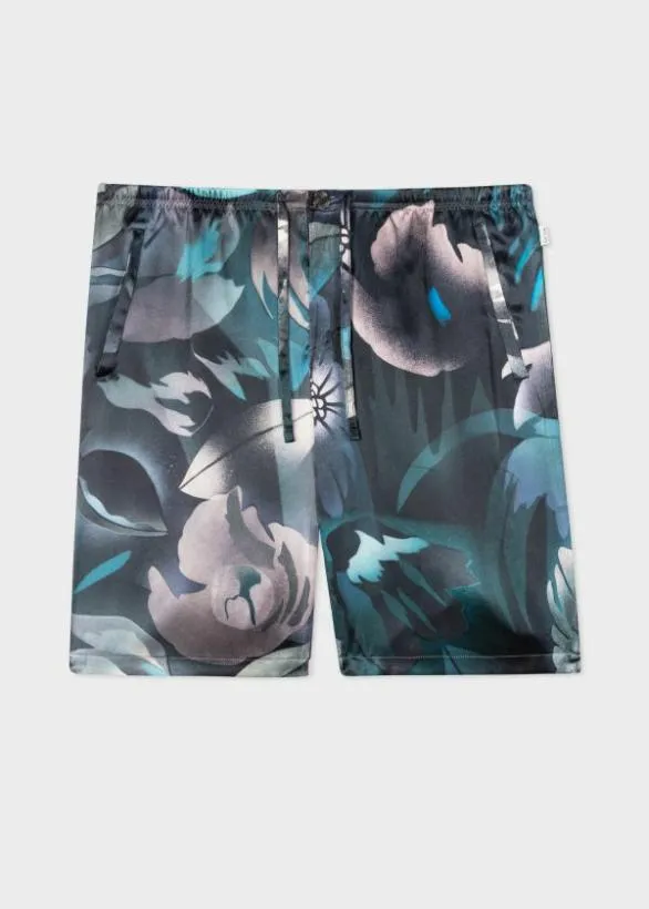 Paul Smith Nightwear 039Hot Summer039 Short Pyjama Set Navy 8211 MensHome