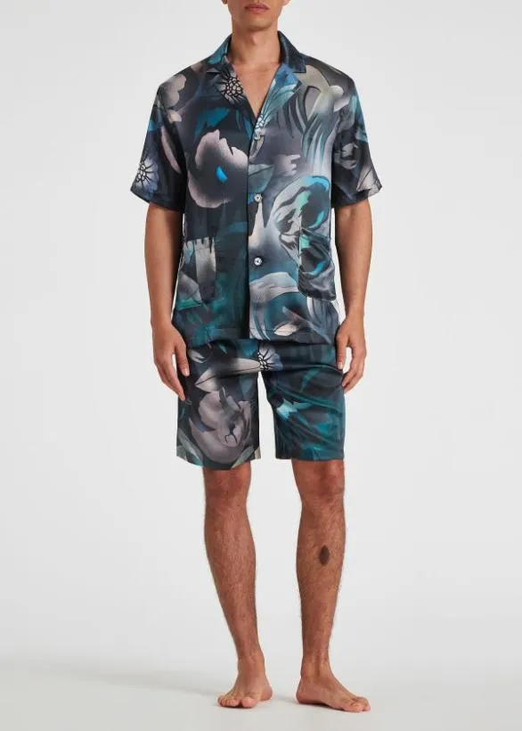Paul Smith Nightwear 039Hot Summer039 Short Pyjama Set Navy 8211 MensHome