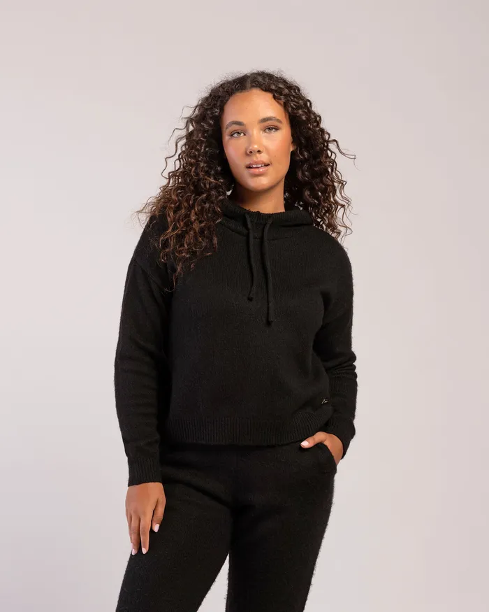 Tops Bloch Adult Bloch Soft Touch Hoodie Black