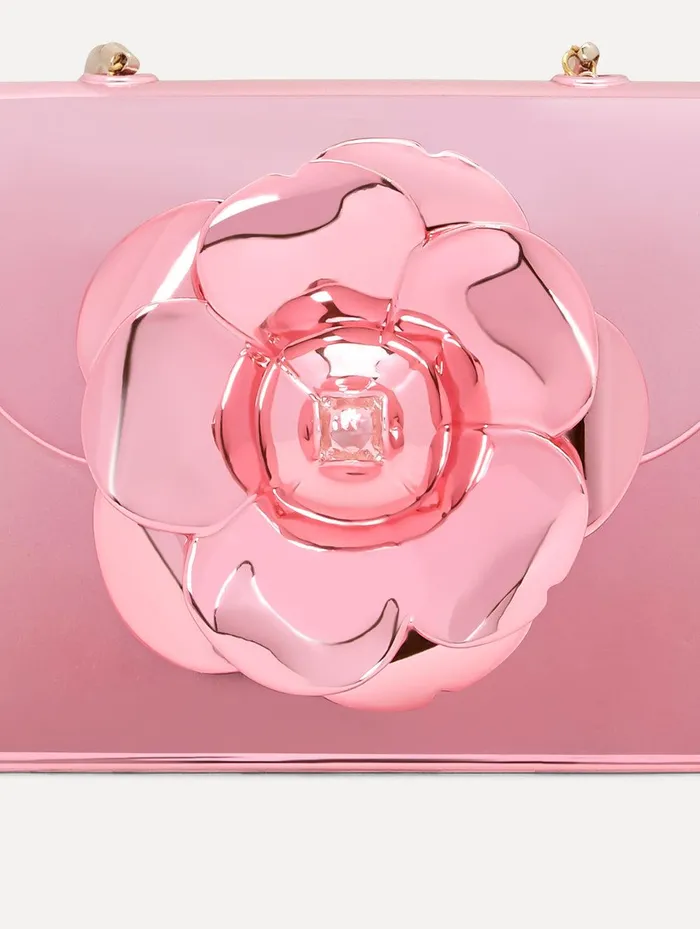 3D Printed Nano TRO Bag Rose Women Oscar De La Renta Handbags