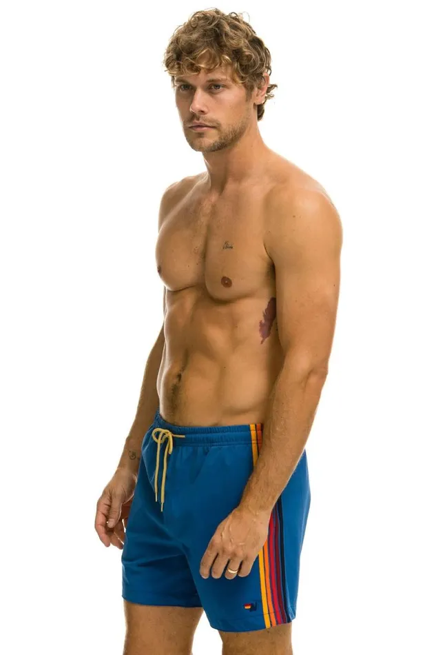 5 Stripe Flex Shorts 8211 Sea Men Aviator Nation Shorts