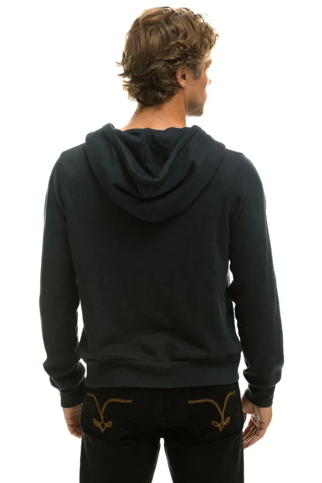 5 Stripe Hoodie 8211 Charcoal Grey Stripes WomenMen Aviator Nation Hoodies