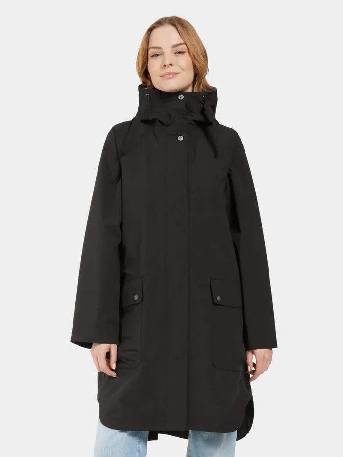 Adria Parka Black Women Didriksons Spring Jackets