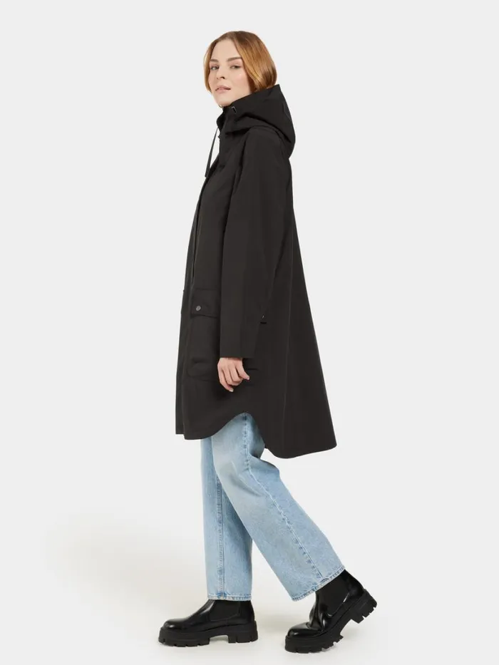 Adria Parka Black Women Didriksons Spring Jackets