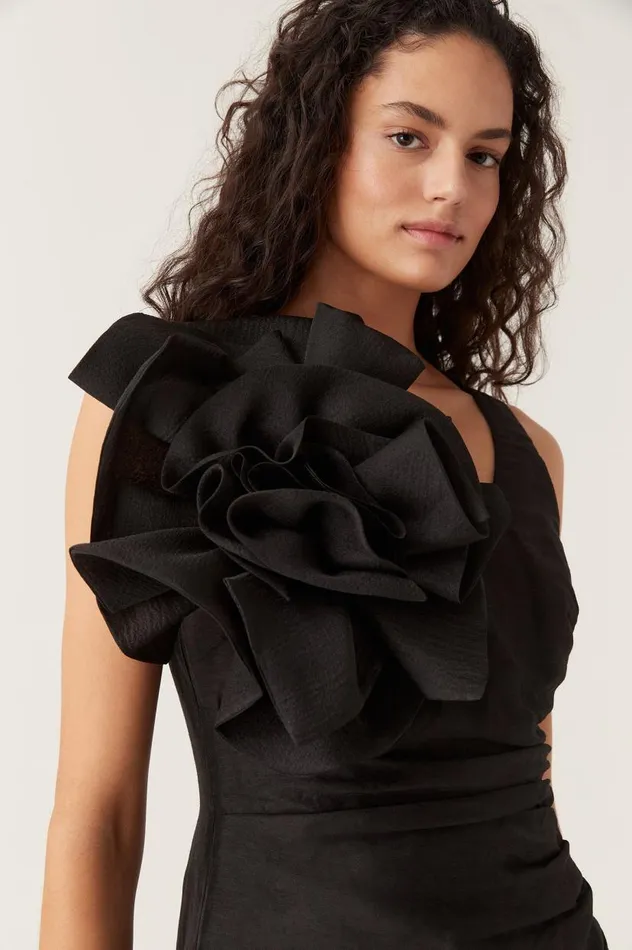 Aje Dresses Energy Mini Dress Black 8211 Women Aje Dresses Energy Mini Dress Black 8211 Women