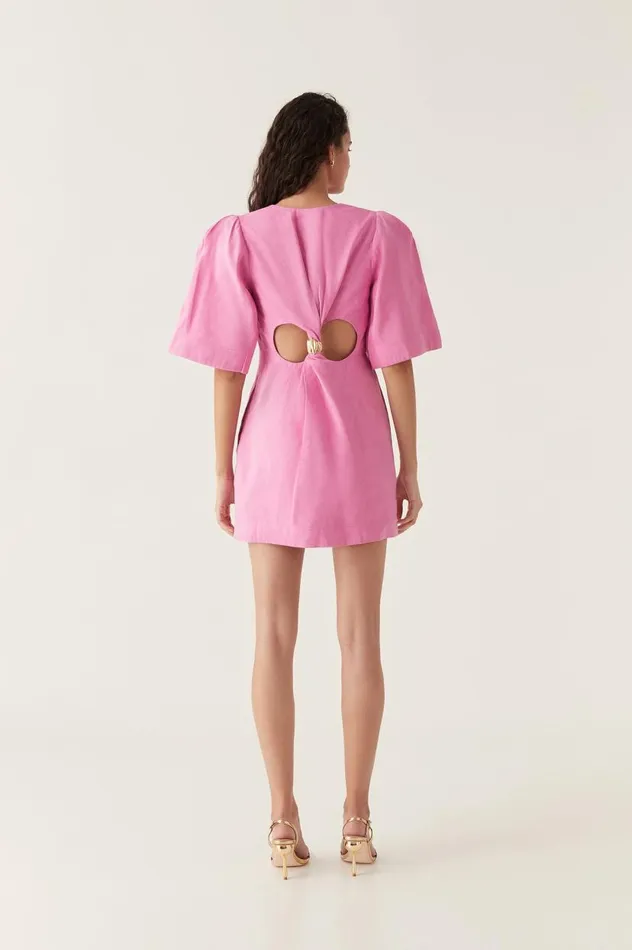 Aje Dresses Hunter Twisted Mini Dress Muted Fuschia 8211 Women Aje Dresses Hunter Twisted Mini Dress Muted Fuschia 8211 Women