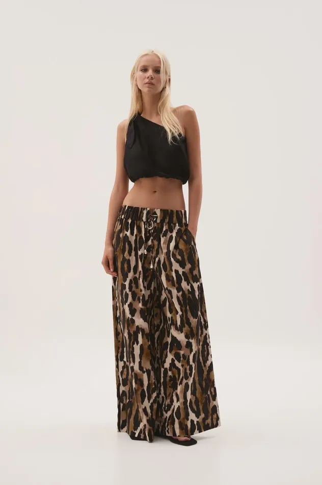 Aje Pants Airlie Relaxed Pants Animal 8211 Women Aje Pants Airlie Relaxed Pants Animal 8211 Women