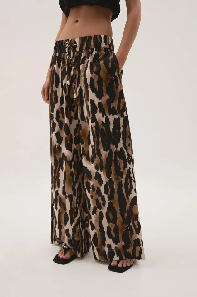 Aje Pants Airlie Relaxed Pants Animal 8211 Women Aje Pants Airlie Relaxed Pants Animal 8211 Women