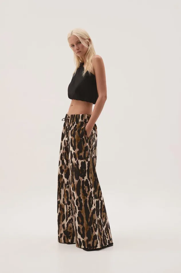 Aje Pants Airlie Relaxed Pants Animal 8211 Women Aje Pants Airlie Relaxed Pants Animal 8211 Women
