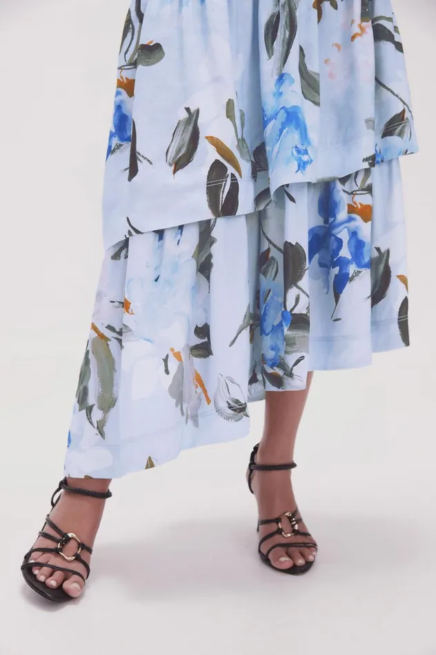 Aje Skirts Interlace Midi Skirt Divine Orchid 8211 Women Aje Skirts Interlace Midi Skirt Divine Orchid 8211 Women