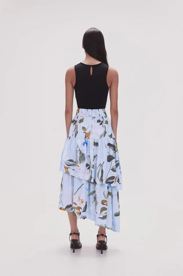Aje Skirts Interlace Midi Skirt Divine Orchid 8211 Women Aje Skirts Interlace Midi Skirt Divine Orchid 8211 Women