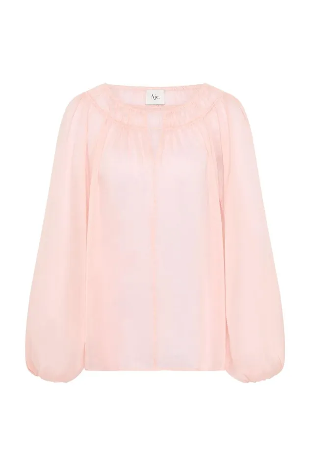Aje Tops Cyma Blouse Rosewater 8211 Women