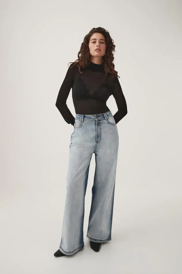 Aje Tops Rae Long Sleeve Skivvy Black 8211 Women