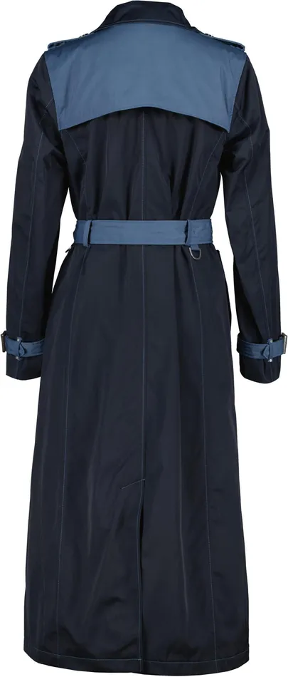 Alvina Coat Long Dark Night Blue Women Didriksons Trenchcoats Alvina Coat Long Dark Night Blue Women Didriksons Trenchcoats