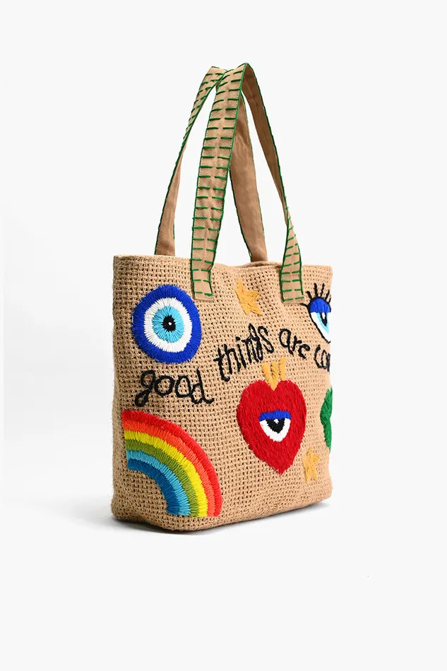 America and Beyond Good Things are Coming Positivity Tote Women Totes