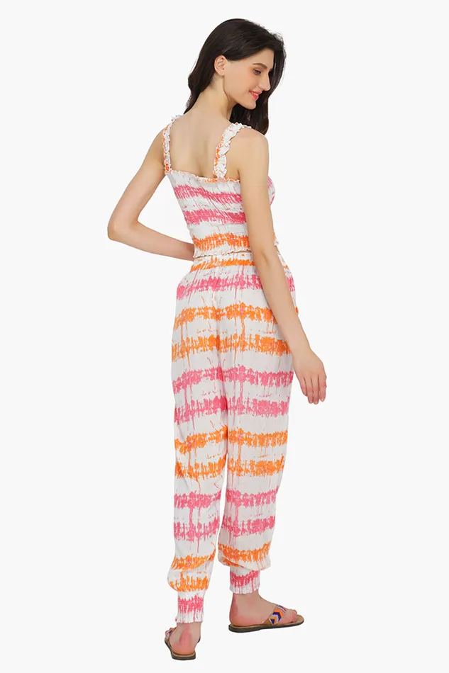 America and Beyond Reva Tie Dye Lounge Pants Women Pants America and Beyond Reva Tie Dye Lounge Pants Women Pants