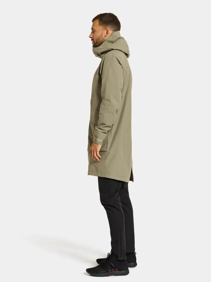 Andreas Parka Mistel Green Men Didriksons Spring Jackets