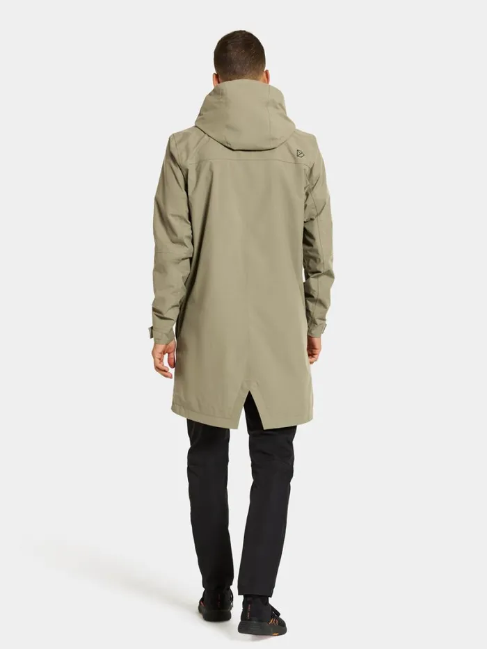 Andreas Parka Mistel Green Men Didriksons Spring Jackets