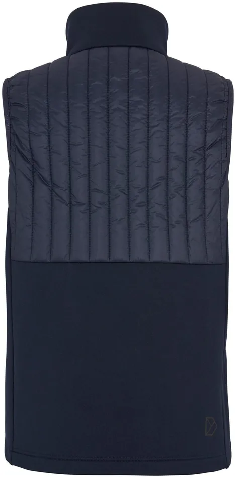 Annema Vest Dark Night Blue Women Didriksons Vests Annema Vest Dark Night Blue Women Didriksons Vests