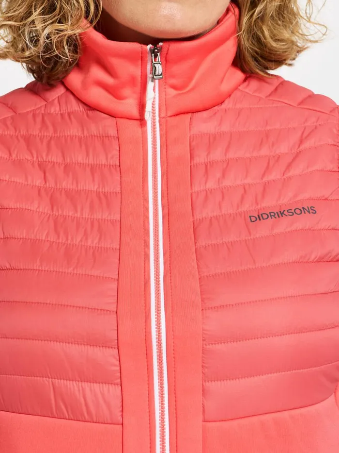 Annema Vest Soft Rose Women Didriksons Vests