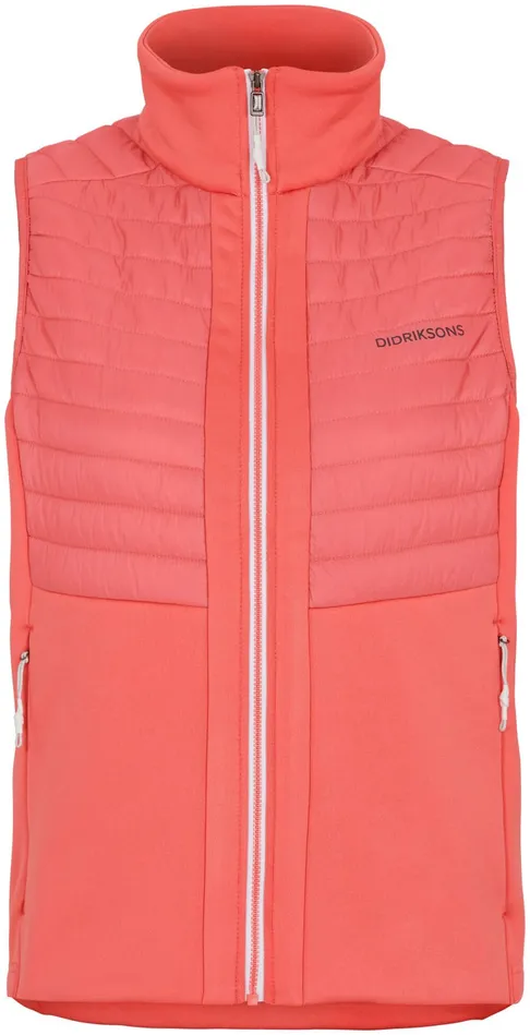 Annema Vest Soft Rose Women Didriksons Vests