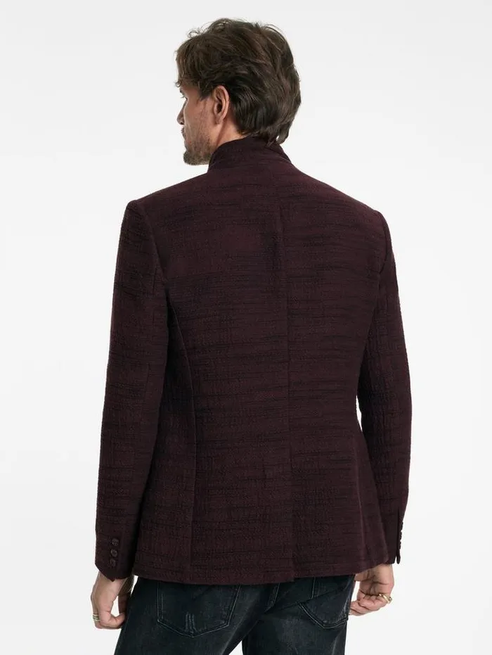 ANSON JACKET Dark Plum Men John Varvatos Suit Jackets