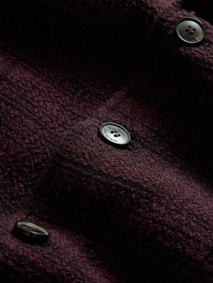 ANSON JACKET Dark Plum Men John Varvatos Suit Jackets