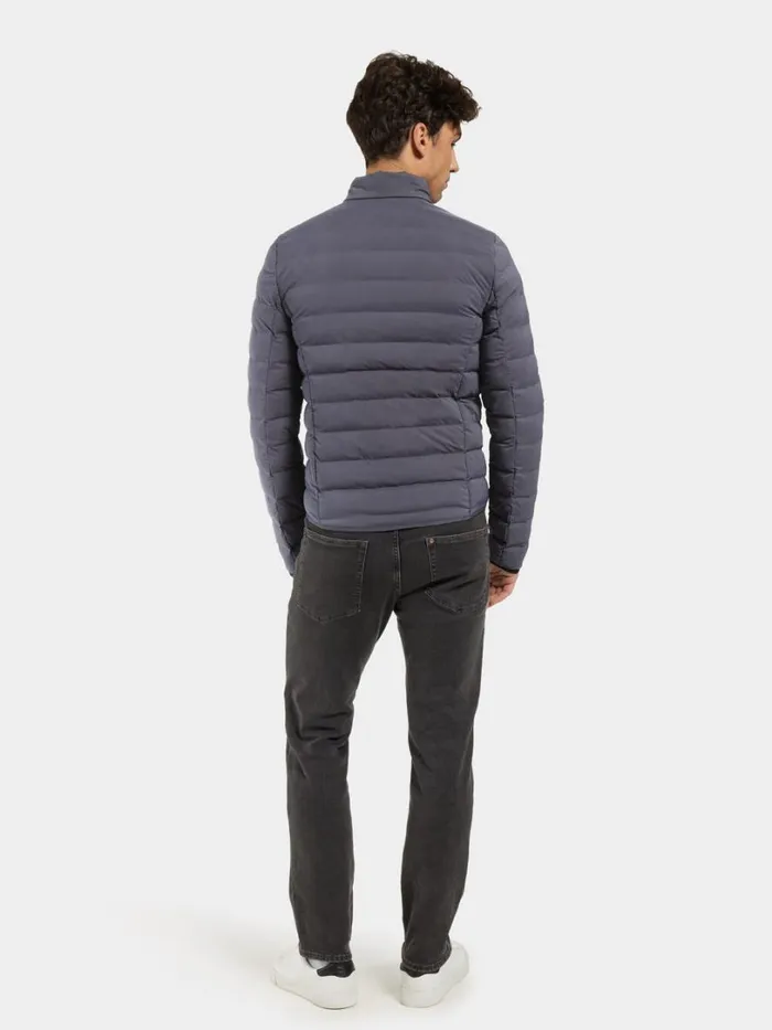 Arvid Jacket Austere Blue Men Didriksons Insulated Jackets