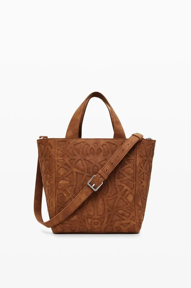 Bags Women Desigual Multihandle Cell Bag Brown