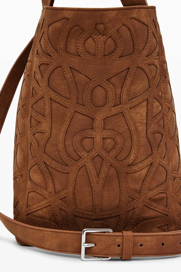 Bags Women Desigual Multihandle Cell Bag Brown