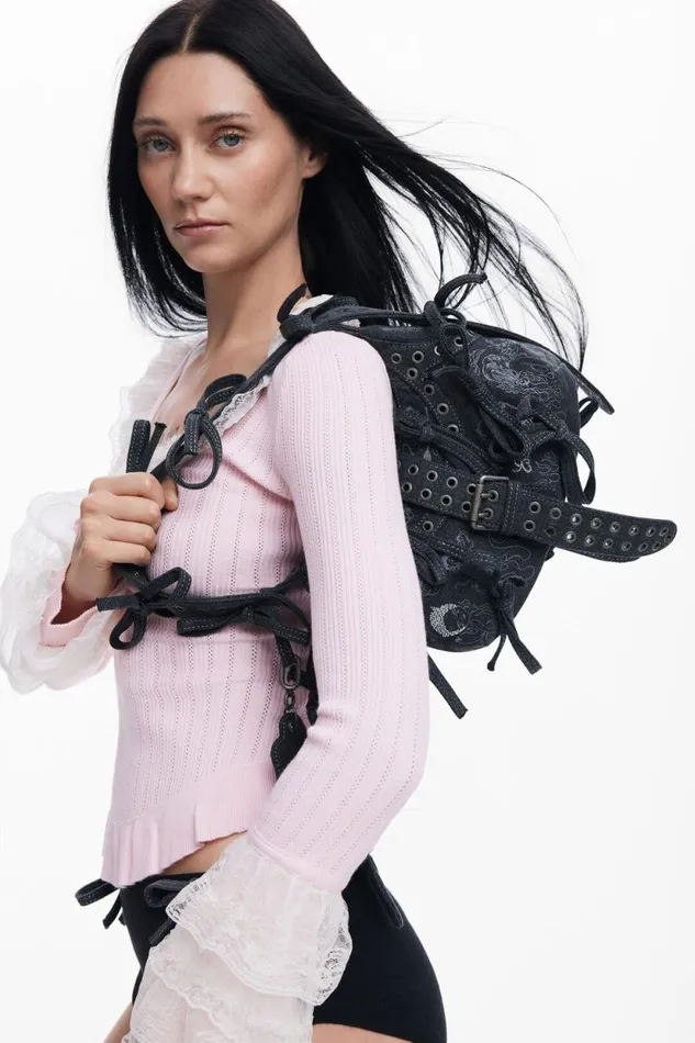 Bags Women Desigual Y2K Mara Escot Bag Black