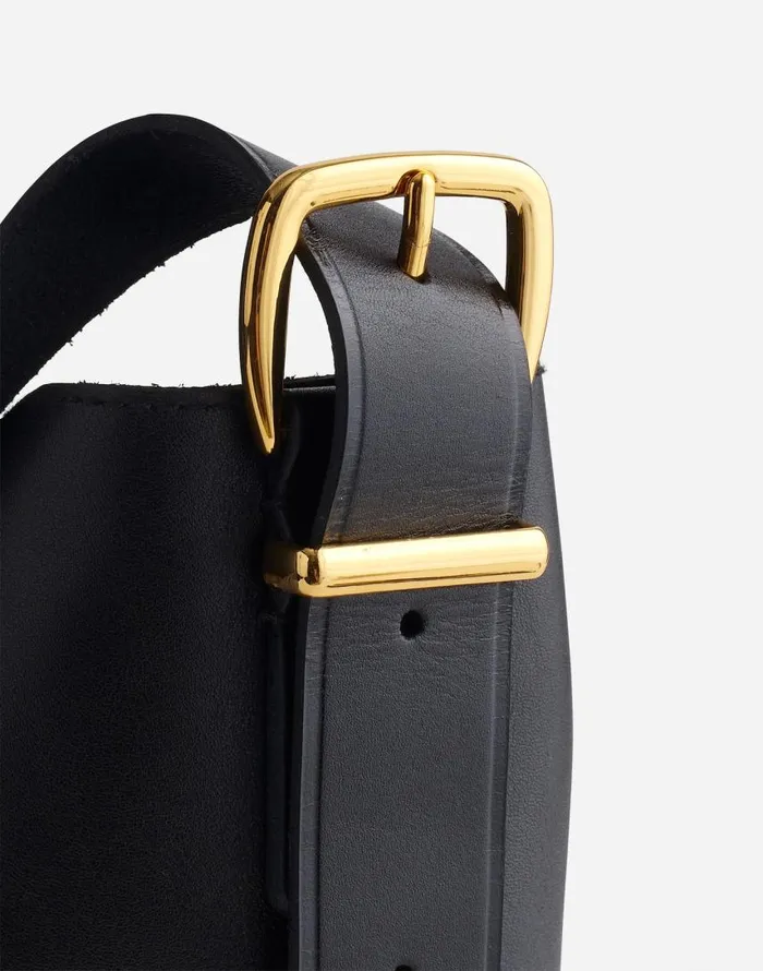 Bags Women Madewell The Essential Medium Bucket Tote True Black