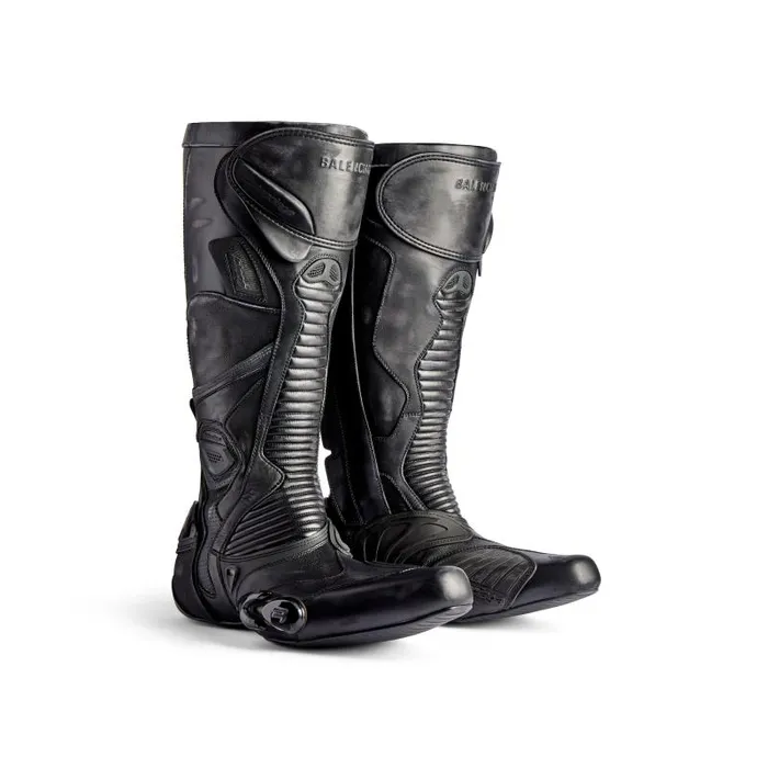 Balenciaga Boots and Derbies Men Men039s Biker Boot In Black Black Balenciaga Boots and Derbies Men Men039s Biker Boot In Black Black