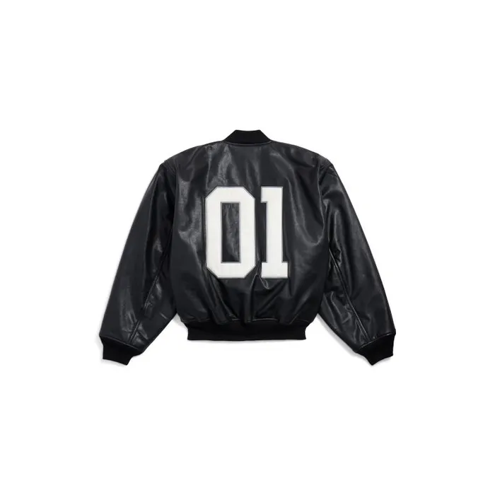 Balenciaga Coats and Jackets Men Men039s Basketball Series 8211 Bomber In Blackwhite Blackwhite Balenciaga Coats and Jackets Men Men039s Basketball Series 8211 Bomber In Blackwhite Blackwhite