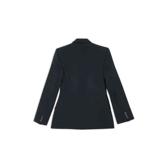 Balenciaga Coats and Jackets Women Men039s Hourglass Jacket In Black Black Balenciaga Coats and Jackets Women Men039s Hourglass Jacket In Black Black