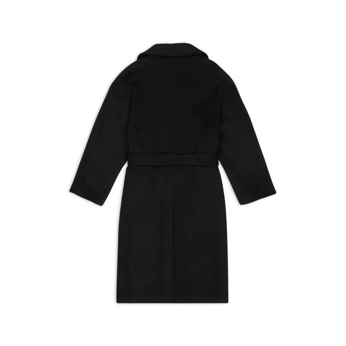 Balenciaga Coats and Jackets Women Raglan Coat In Black Black Balenciaga Coats and Jackets Women Raglan Coat In Black Black
