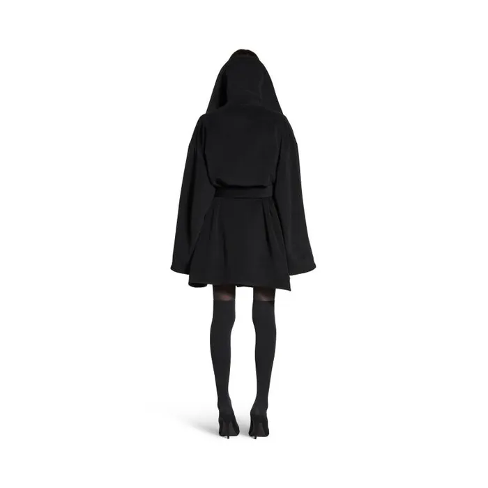 Balenciaga Coats and Jackets Women Women039s High Collar Jacket In Black Black