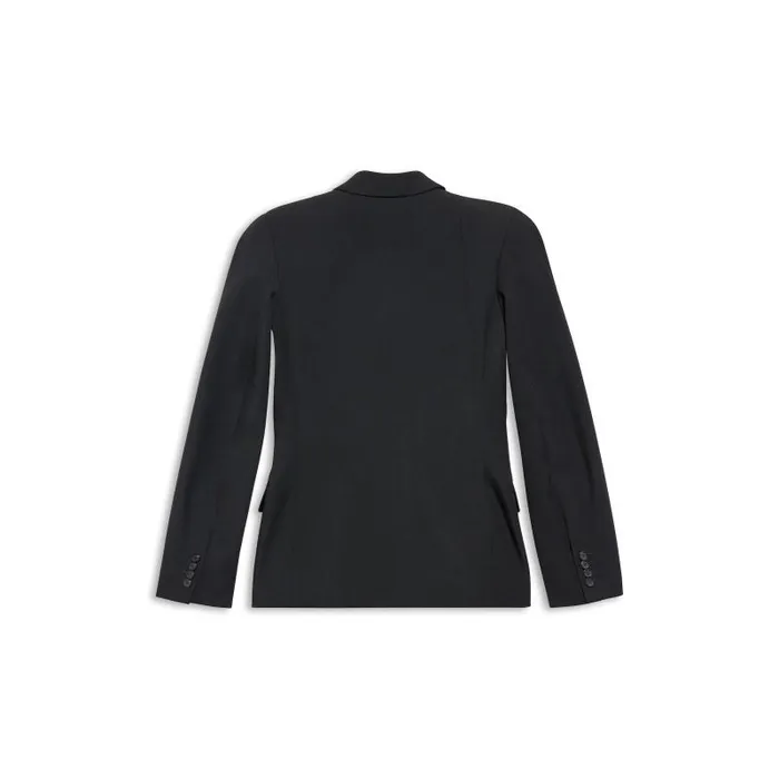 Balenciaga Coats and Jackets Women Women039s Round Shoulder Waisted Jacket In Black Black Balenciaga Coats and Jackets Women Women039s Round Shoulder Waisted Jacket In Black Black