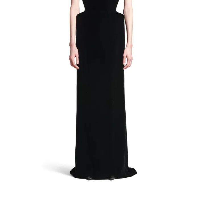Balenciaga Dresses and Skirts Women Women039s Bustier Gown In Black Black Balenciaga Dresses and Skirts Women Women039s Bustier Gown In Black Black
