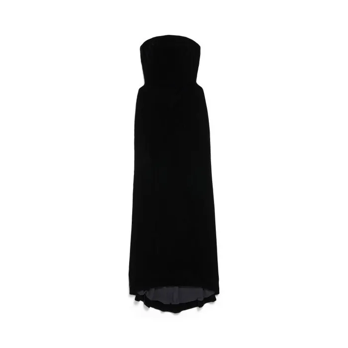 Balenciaga Dresses and Skirts Women Women039s Bustier Gown In Black Black Balenciaga Dresses and Skirts Women Women039s Bustier Gown In Black Black