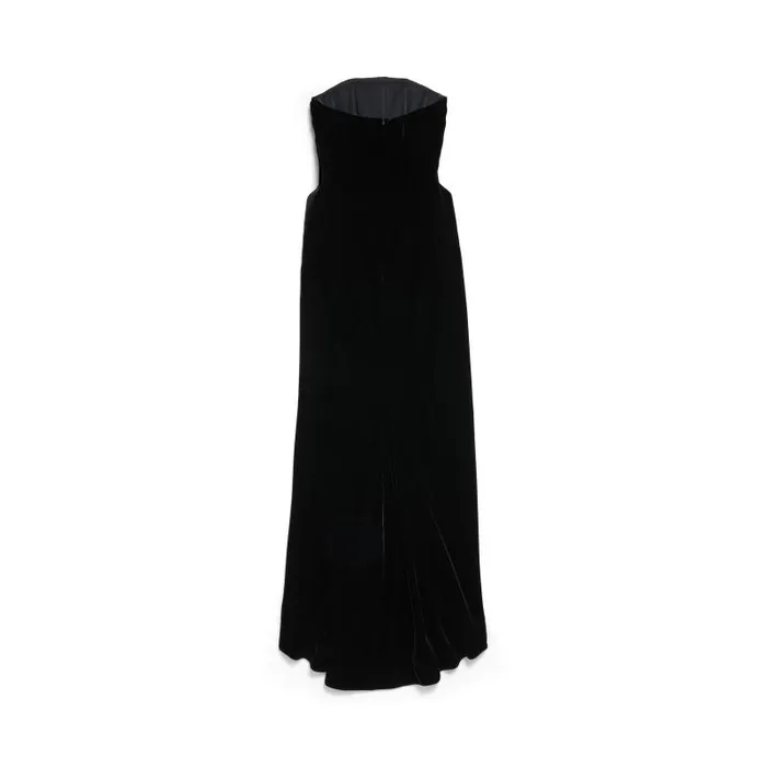 Balenciaga Dresses and Skirts Women Women039s Bustier Gown In Black Black Balenciaga Dresses and Skirts Women Women039s Bustier Gown In Black Black