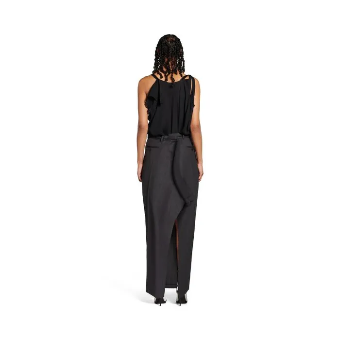 Balenciaga Dresses and Skirts Women Women039s Patched Slip Dress In Black Black Balenciaga Dresses and Skirts Women Women039s Patched Slip Dress In Black Black