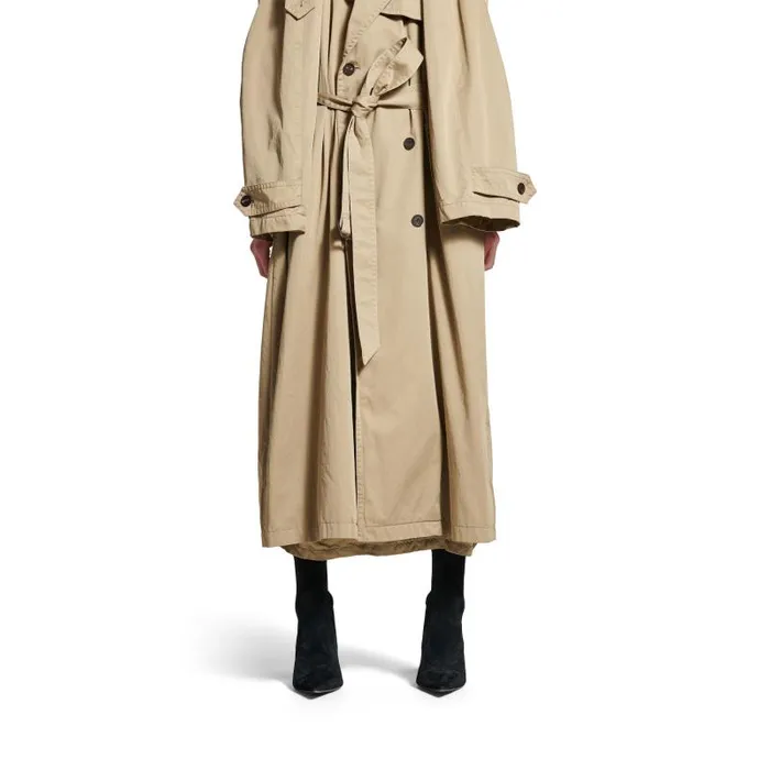 Balenciaga Dresses and Skirts Women Women039s Suspended Trench Dress In Beige Beige Balenciaga Dresses and Skirts Women Women039s Suspended Trench Dress In Beige Beige