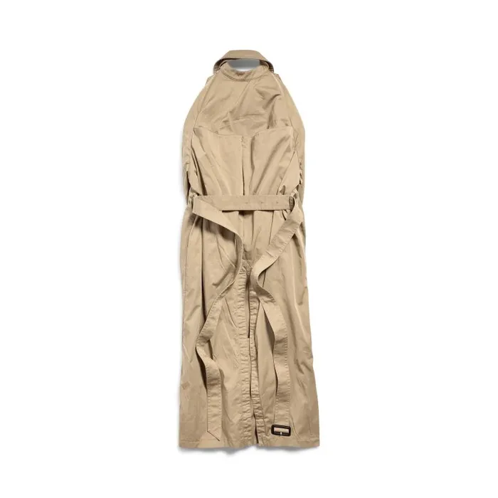 Balenciaga Dresses and Skirts Women Women039s Suspended Trench Dress In Beige Beige Balenciaga Dresses and Skirts Women Women039s Suspended Trench Dress In Beige Beige