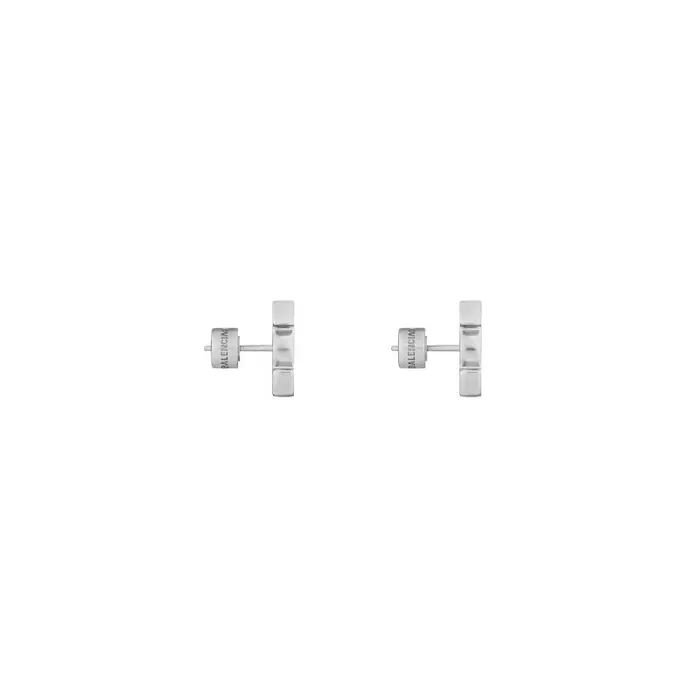 Balenciaga Jewelry WomenMen Under Armour Stud Earrings In Silver Silver