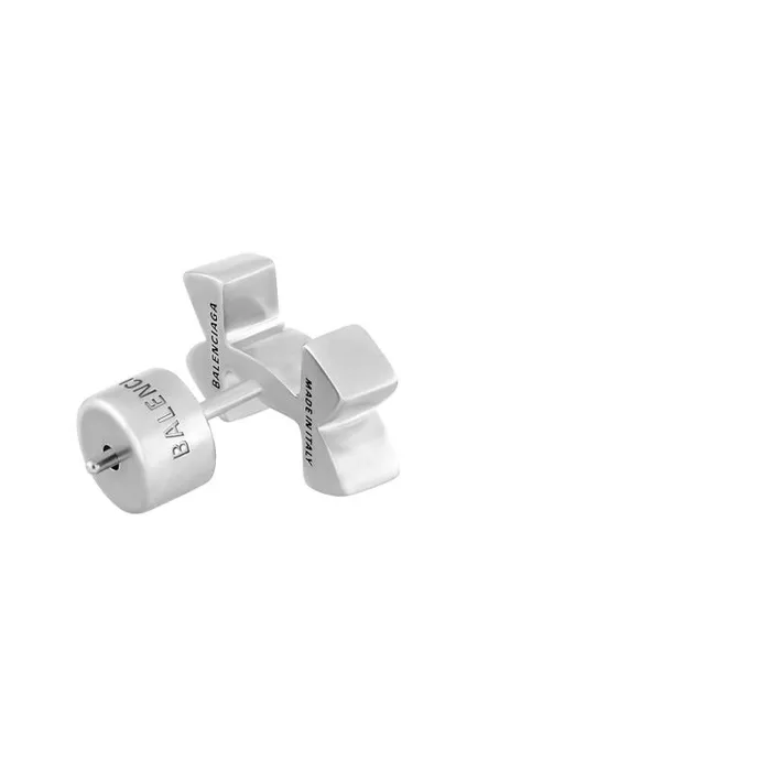 Balenciaga Jewelry WomenMen Under Armour Stud Earrings In Silver Silver