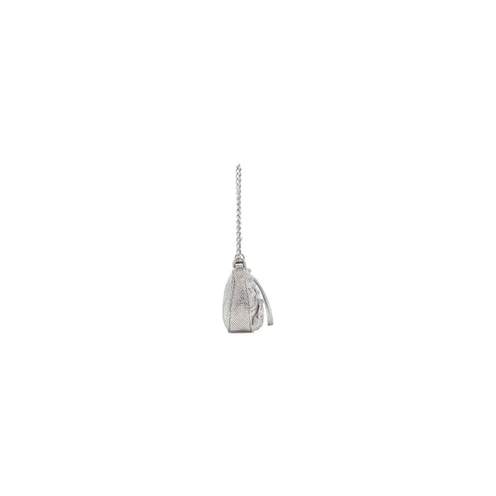 Balenciaga Mini Bags Women Women039s Le Cagole Mini Bag With Chain And Rhinestones In Grey Grey Balenciaga Mini Bags Women Women039s Le Cagole Mini Bag With Chain And Rhinestones In Grey Grey