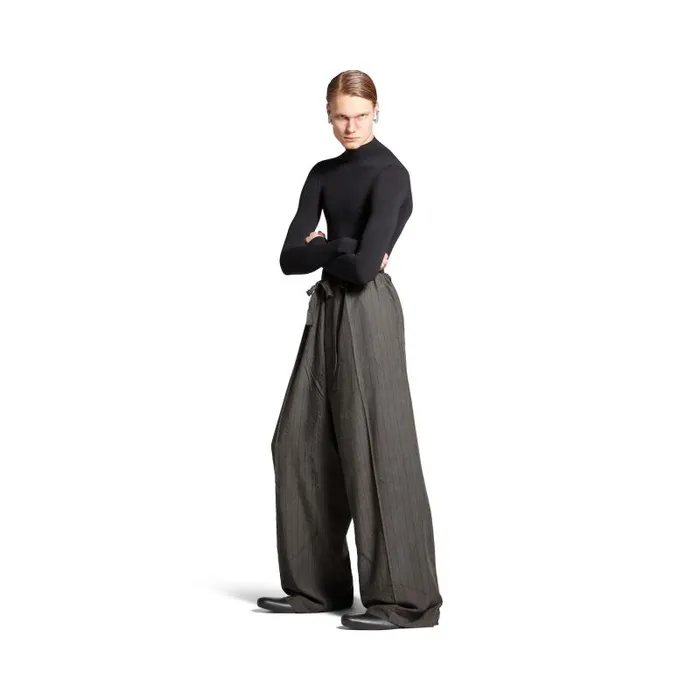 Balenciaga Pants Men Men039s Fluid Tailored Pants In Grey Grey