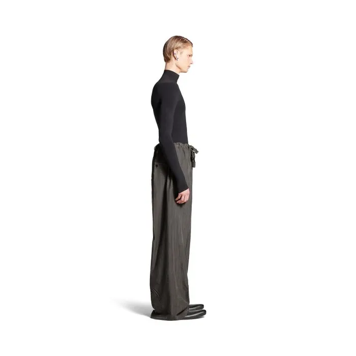 Balenciaga Pants Men Men039s Fluid Tailored Pants In Grey Grey Balenciaga Pants Men Men039s Fluid Tailored Pants In Grey Grey