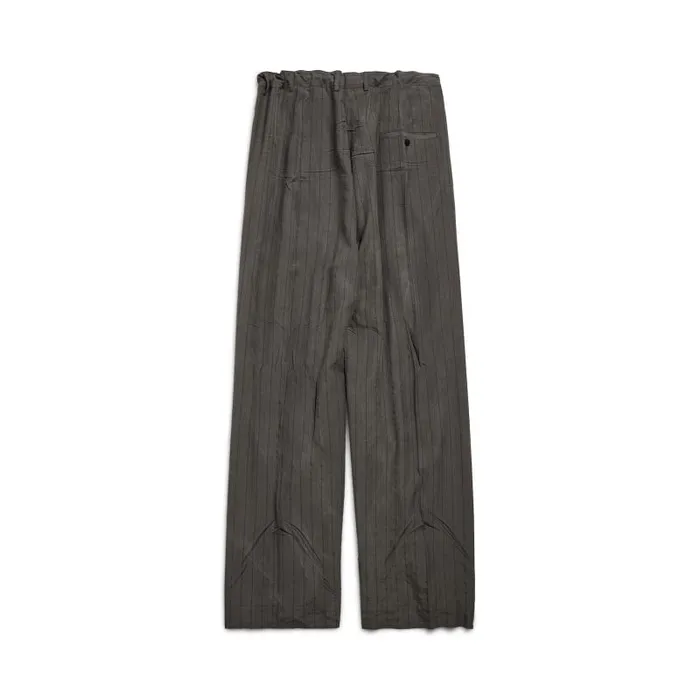Balenciaga Pants Men Men039s Fluid Tailored Pants In Grey Grey Balenciaga Pants Men Men039s Fluid Tailored Pants In Grey Grey